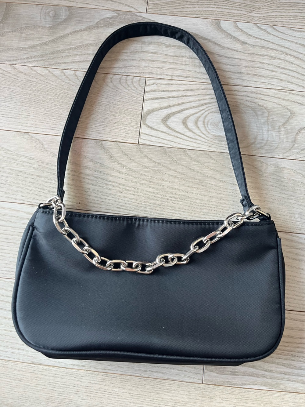 Black Women's Chain Strap Shoulder Bag